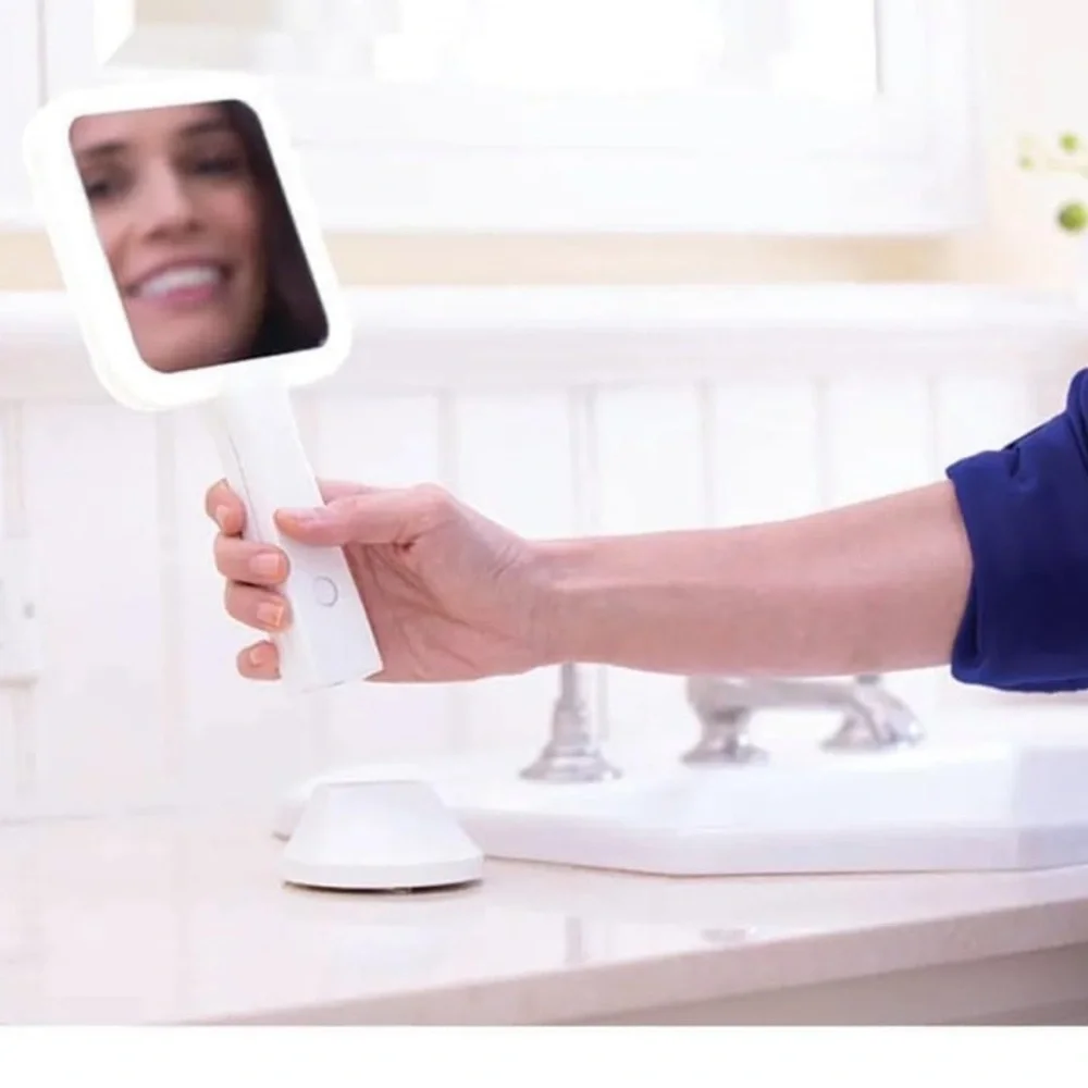 Go Bella Mirror As Seen On TV Ultimate Makeup Mirror Countertop Rechargeable LED